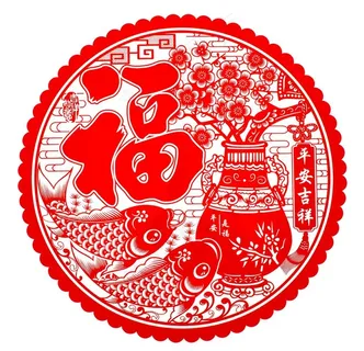 剪纸白底拍菜鸟图库片 剪纸白底拍菜鸟图库片