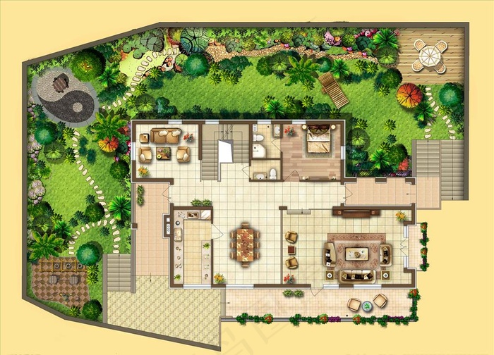 户型图家具图片