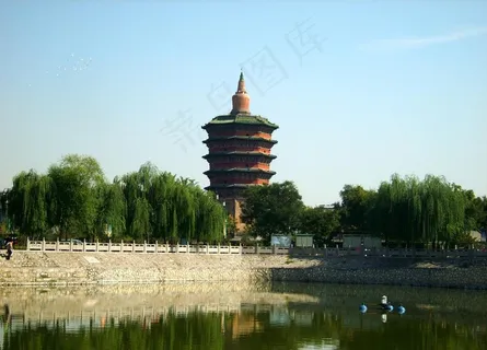 安阳文峰塔图片