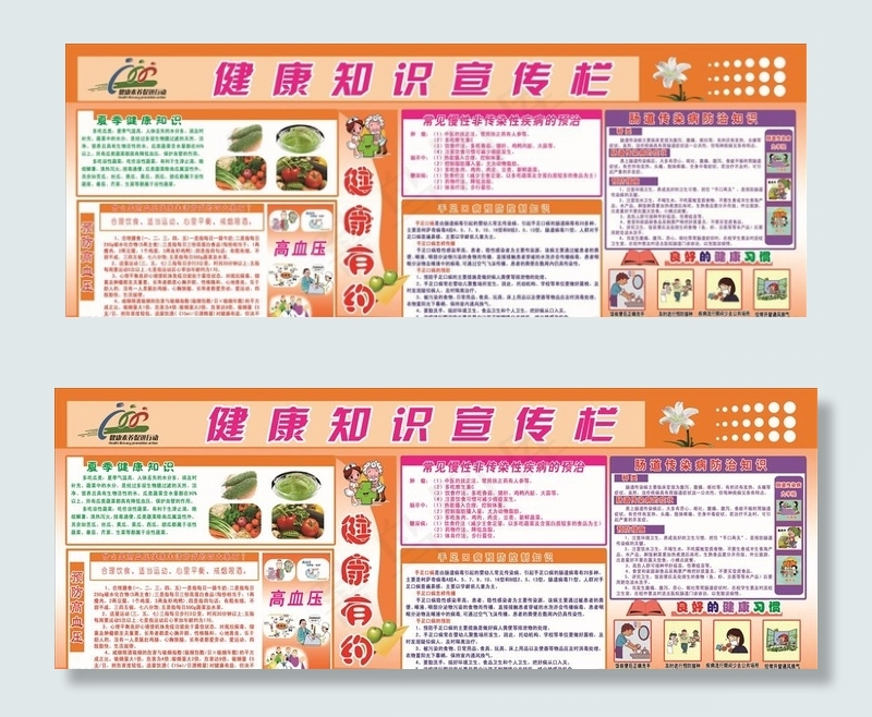 健康宣传栏图片