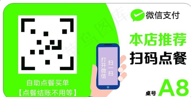 微信扫码点餐图片