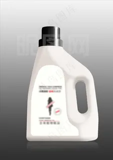 洗衣液精修图片