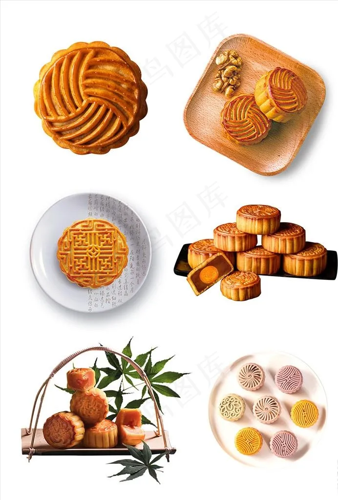 月饼图片(2480X3508(DPI:300))psd模版下载