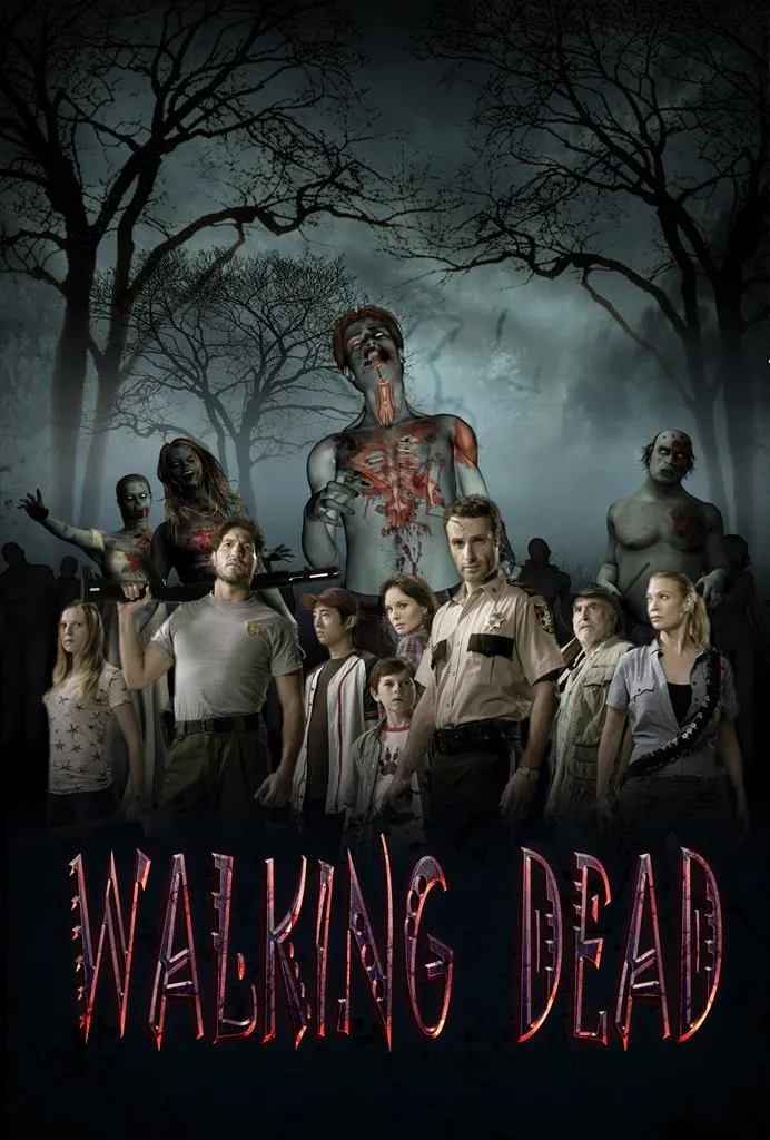 Walking Dead丧尸图片(2480X3508(DPI:300))psd模版下载