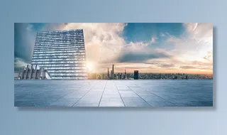 商务城市背景图片