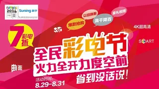 彩电节吊旗图片