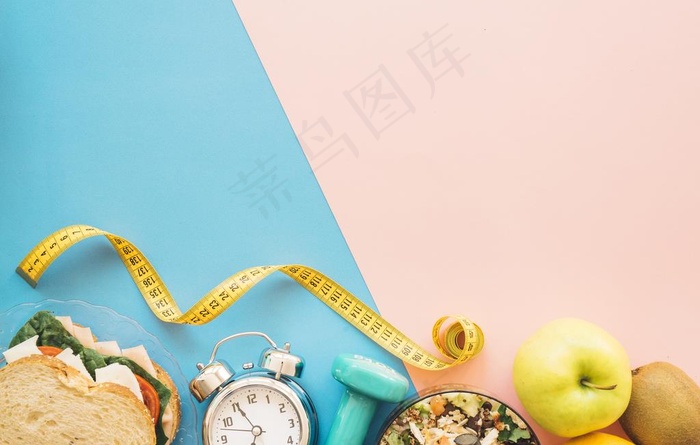饮食与运动图片