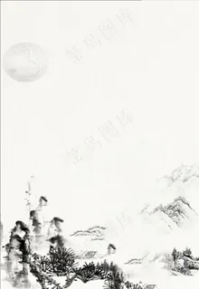 古风山水图片