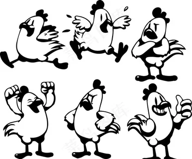 鸡卡通图图片 鸡卡通图图片