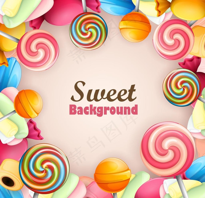 糖果海报图片