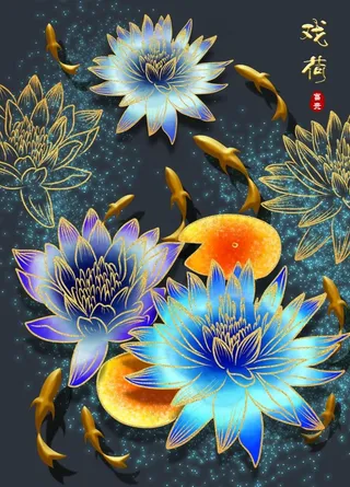 中式装饰画图片