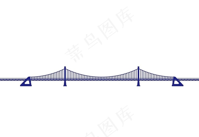 星海湾大桥图片ai矢量模版下载