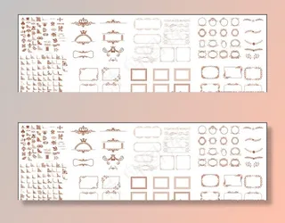 花纹 花边 角花图片