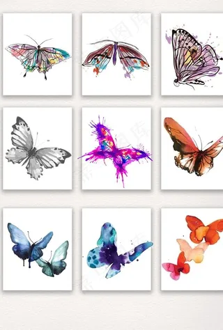 中国风水墨免抠元素图片