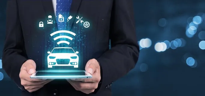 智能汽车科技背景图片 智能汽车科技背景图片