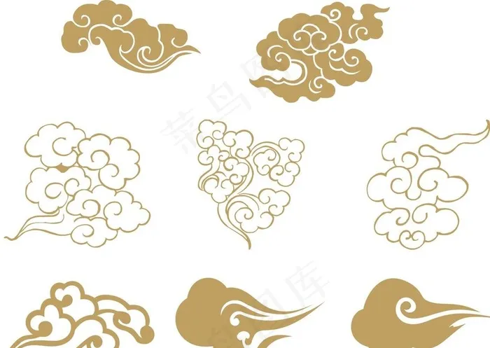 祥云图片cdr矢量模版下载