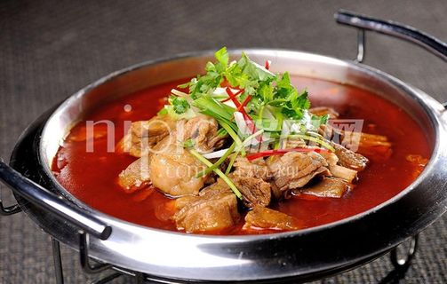 红汤羊肉图片