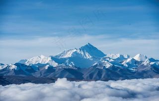 珠峰云海图片