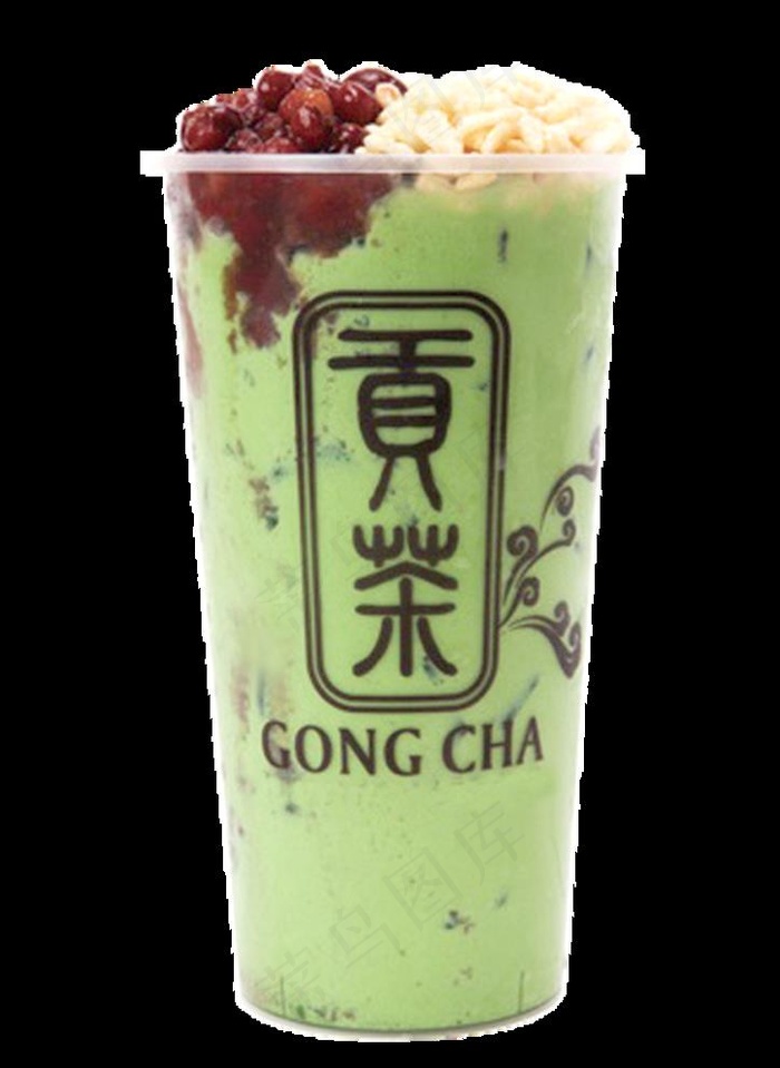 香米抹茶红豆图片psd模版下载