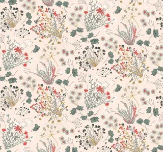 复古碎花 四方连续图片