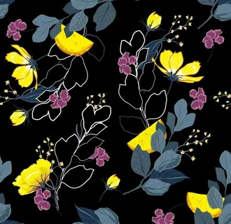 面料印花图案图片