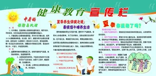 健康教育宣传栏图片
