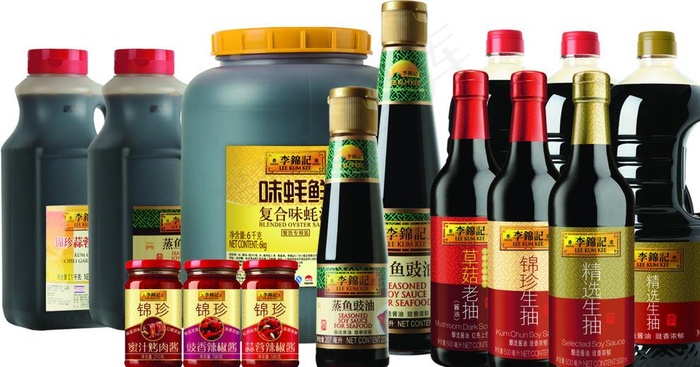 李锦记厨房调料图片cdr矢量模版下载