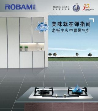 厨房燃气炉背景图片