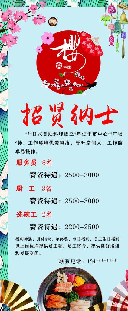 招聘图片(210X297)cdr矢量模版下载
