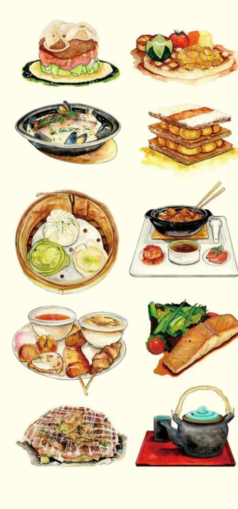 食物图片psd模版下载