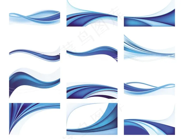 波浪曲线图片(6814X5365(DPI:600))psd模版下载