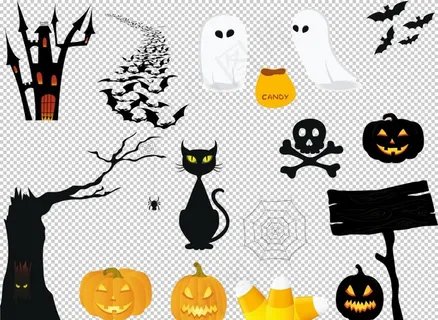 万圣节素材图片