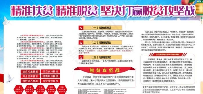 精准扶贫图片(7179X3543(DPI:150))psd模版下载