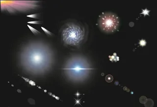 矢量灯光效果图片