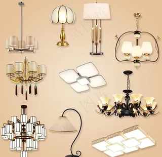 欧式灯具图片