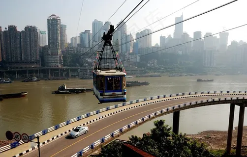 缆车空中交通图片