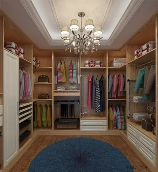 全屋定制 衣柜 高清 衣帽间图片