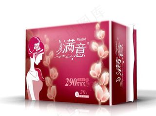 卫生巾包装（平面图）图片