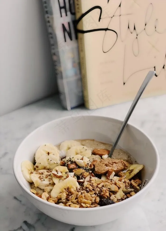 燕麦片香蕉图片