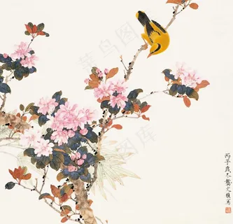 花鸟国画图片