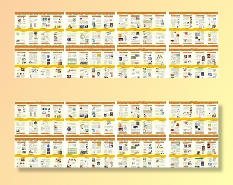 健康素养66条图片(544X388)cdr矢量模版下载