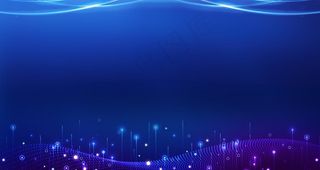 蓝色展板背景图片