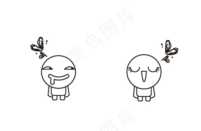情侣图案图片