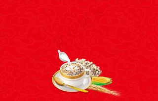 黑白燕麦片图片