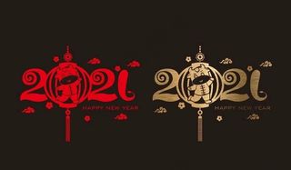 新年 圣诞 春节 贴纸 橱窗贴图片