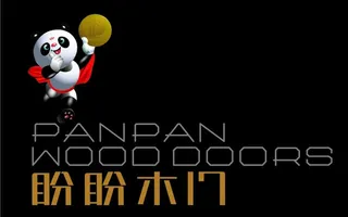 盼盼木门标志图片