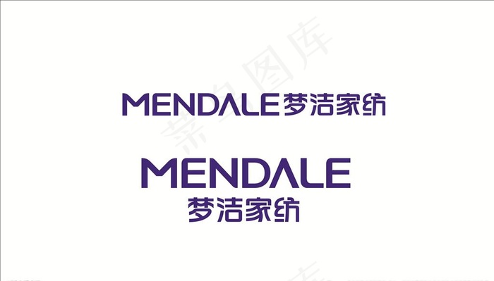 梦洁家纺标志图片cdr矢量模版下载