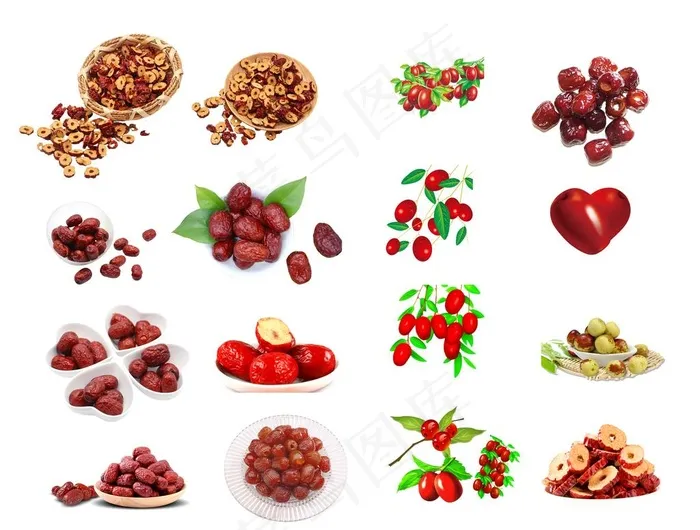 红枣图片(4112X3246(DPI:300))psd模版下载