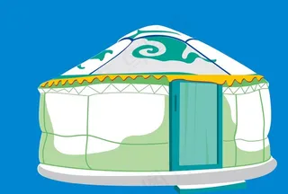 蒙古菜鸟图库片