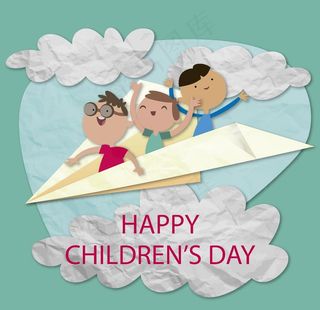 游乐场卡通海报图片